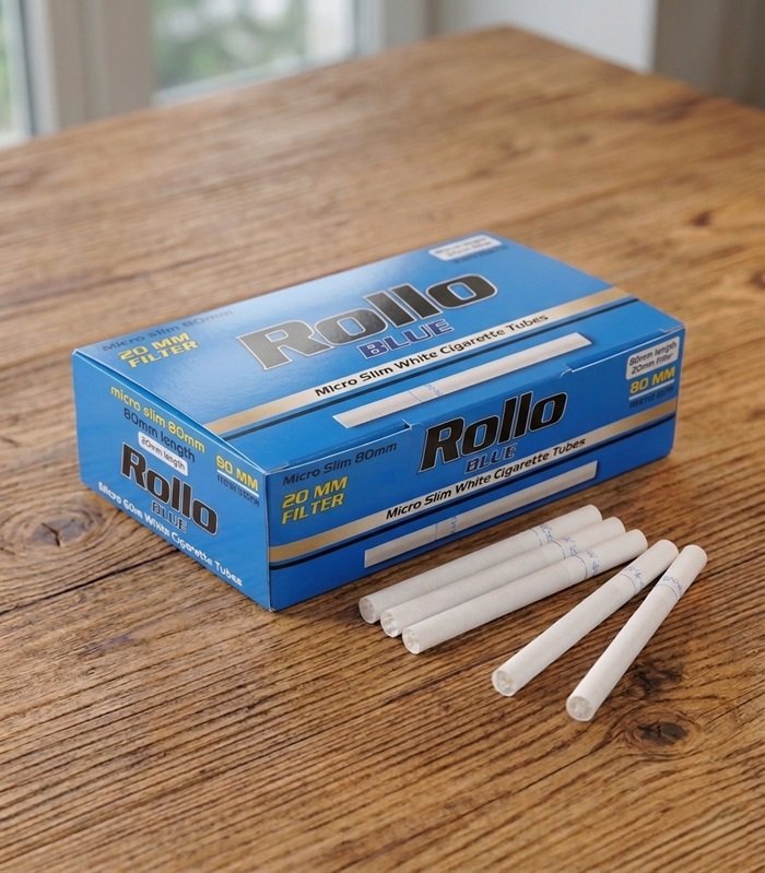 ROLLO-BLUE-MICRO-SLIM-20MM-200-cigarešu-čaulītes-3