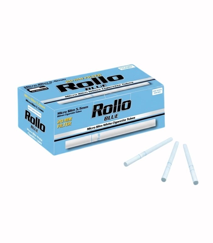 ROLLO-BLUE-MICRO-SLIM-20MM-200-cigarešu-čaulītes-5